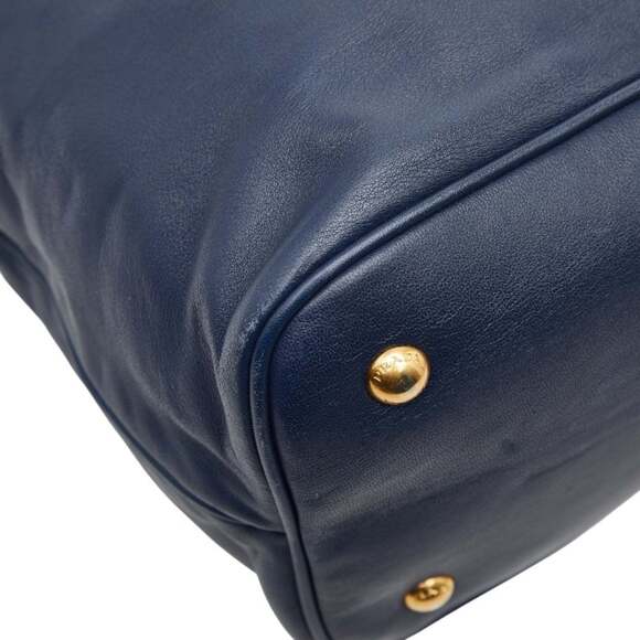 PRADA Blue Leather Shoulder Bag - Picture 5 of 14